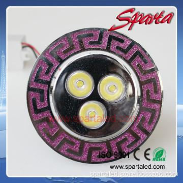 3w Square shape led ceiling light remote control